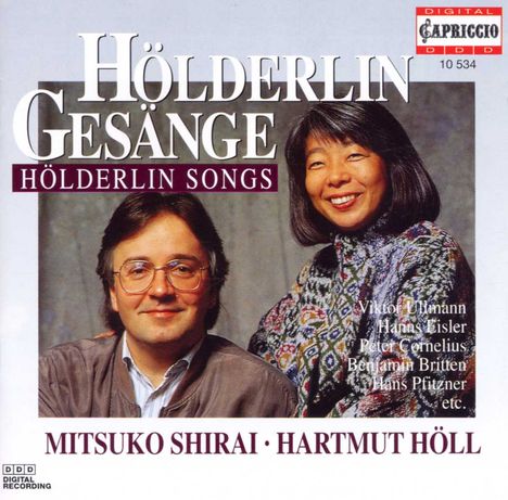 Mitsuko Shirai singt Hölderlin-Lieder, CD