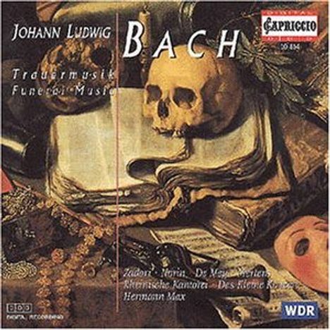 Johann Ludwig Bach (1677-1731): Trauermusik (f.Soli,Doppelchor,2 Orchester), CD