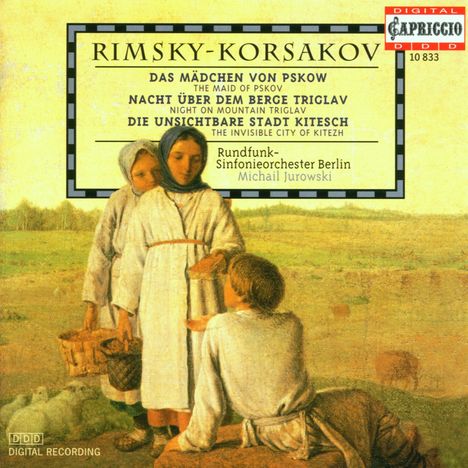 Nikolai Rimsky-Korssakoff (1844-1908): Nacht auf dem Berge Triglav-Suite, CD