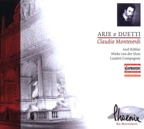 Claudio Monteverdi (1567-1643): Arien &amp; Duette, CD