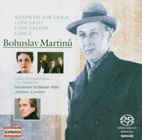 Bohuslav Martinu (1890-1959): Konzert für Klaviertrio &amp; Streicher, Super Audio CD