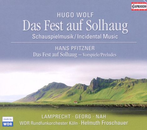 Hugo Wolf (1860-1903): Das Fest auf Solhaug (Schauspielmusik), Super Audio CD