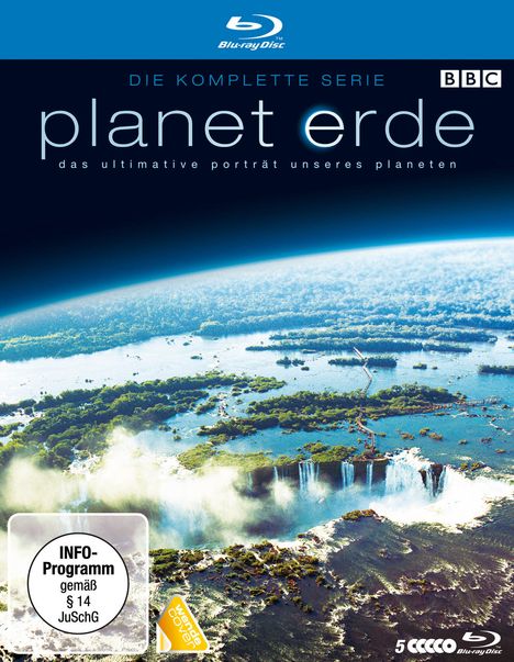 Planet Erde (Komplette Serie) (Blu-ray), 5 Blu-ray Discs