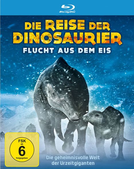 Die Reise der Dinosaurier - Flucht aus dem Eis (Blu-ray), Blu-ray Disc