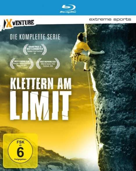 Klettern am Limit - Die komplette Serie (Blu-ray), Blu-ray Disc