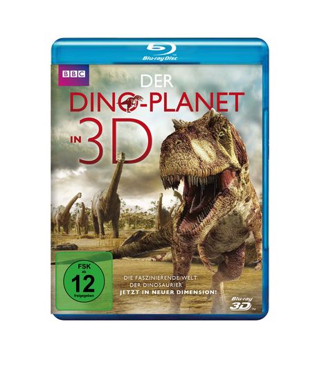 Der Dino-Planet (3D Blu-ray), Blu-ray Disc