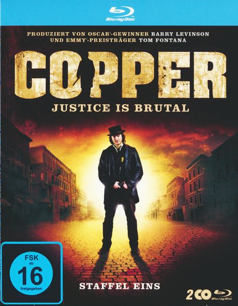 Copper Season 1 (Blu-ray), 2 Blu-ray Discs