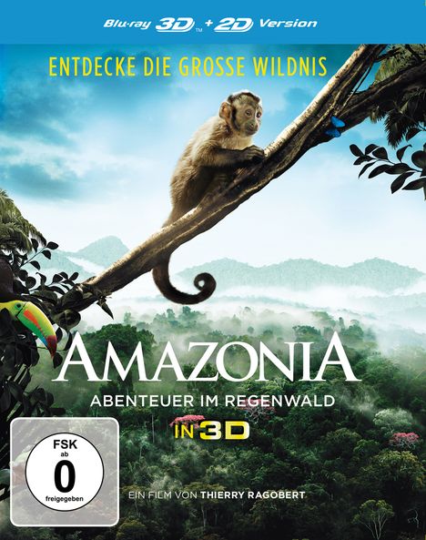 Amazonia (3D Blu-ray), Blu-ray Disc