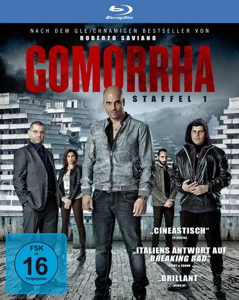Gomorrha Staffel 1 (Blu-ray), 4 Blu-ray Discs