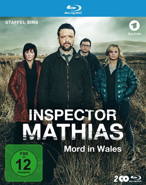 Inspector Mathias: Mord in Wales Staffel 1 (Blu-ray), 2 Blu-ray Discs