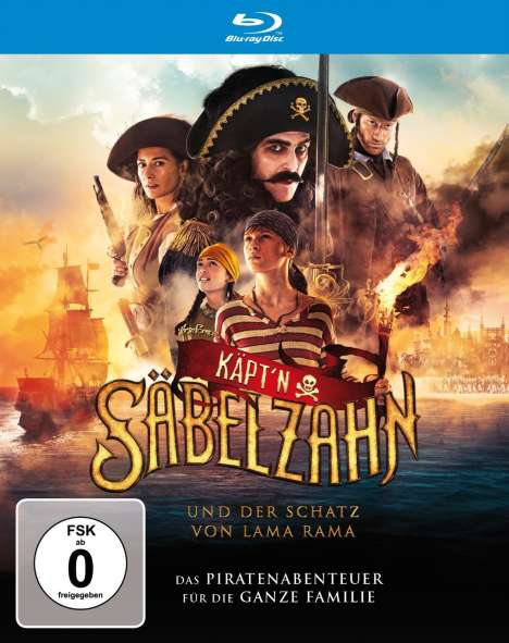 Käpt'n Säbelzahn und der Schatz von Lama Rama (Blu-ray), Blu-ray Disc