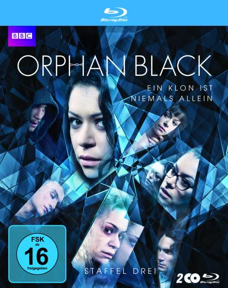 Orphan Black Staffel 3 (Blu-ray), 2 Blu-ray Discs