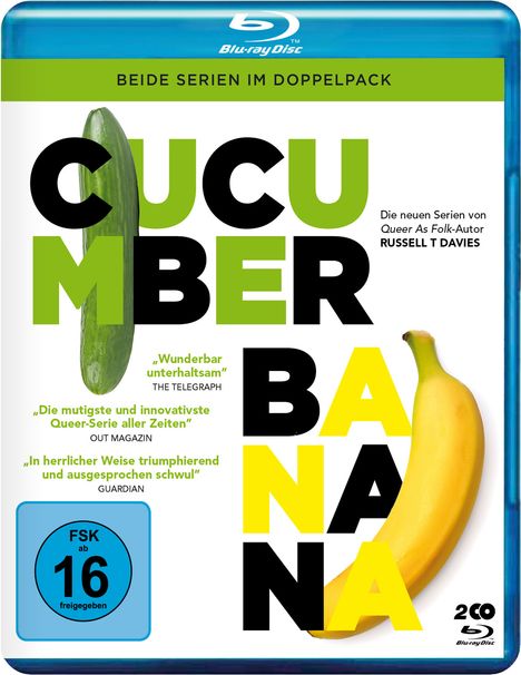 CUCUMBER &amp; BANANA - Beide Serien im Doppelpack (Blu-ray), 2 Blu-ray Discs