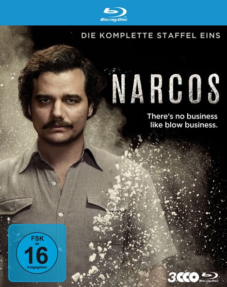 Narcos Staffel 1 (Blu-ray), 3 Blu-ray Discs