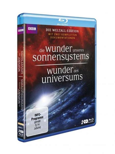Wunder des Universums / Die Wunder unseres Sonnensystems (Blu-ray), 2 Blu-ray Discs