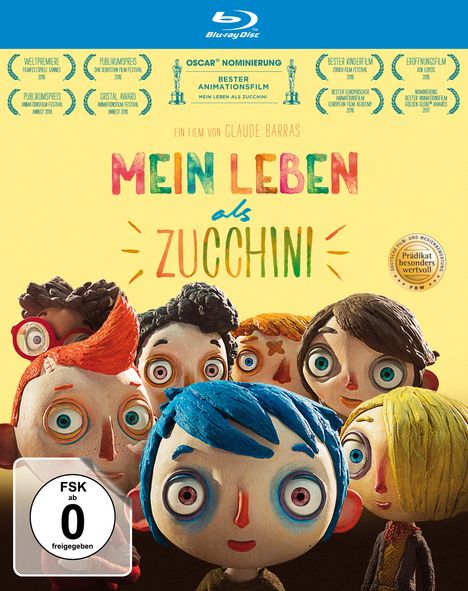 Mein Leben als Zucchini (Blu-ray), Blu-ray Disc