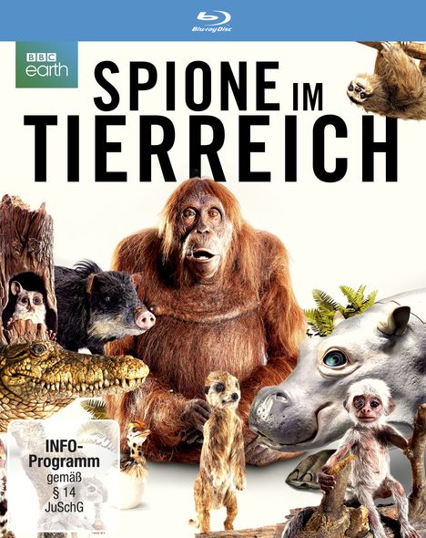 Spione im Tierreich Staffel 1 (Blu-ray), 1 Blu-ray Disc und 1 DVD