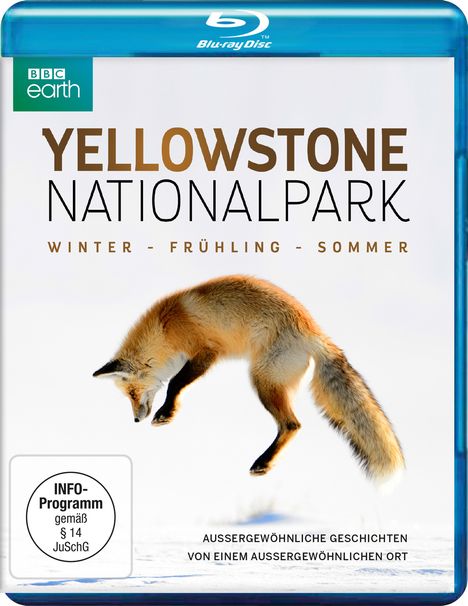 Yellowstone Nationalpark: Winter - Frühling - Sommer (Blu-ray), Blu-ray Disc