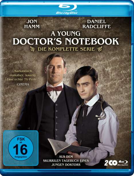 A Young Doctor's Notebook (Komplette Serie) (Blu-ray), 2 Blu-ray Discs