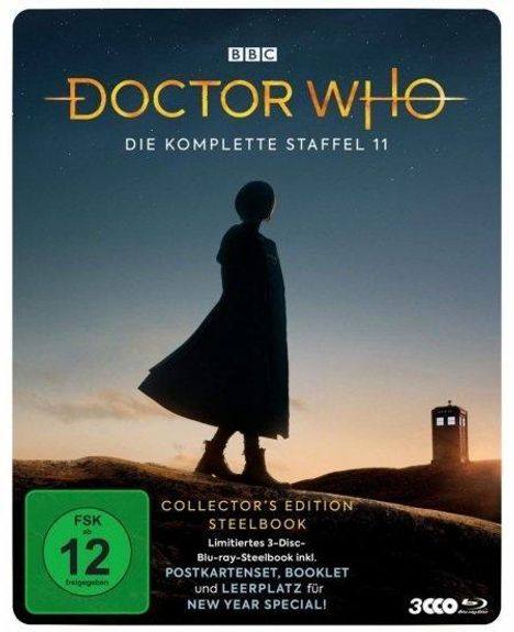 Doctor Who Staffel 11 (Collector's Edition) (Blu-ray im Steelbook), 3 Blu-ray Discs