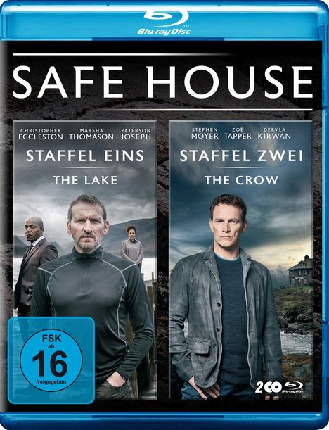 Safe House Staffel 1 &amp; 2 (Blu-ray), 2 Blu-ray Discs