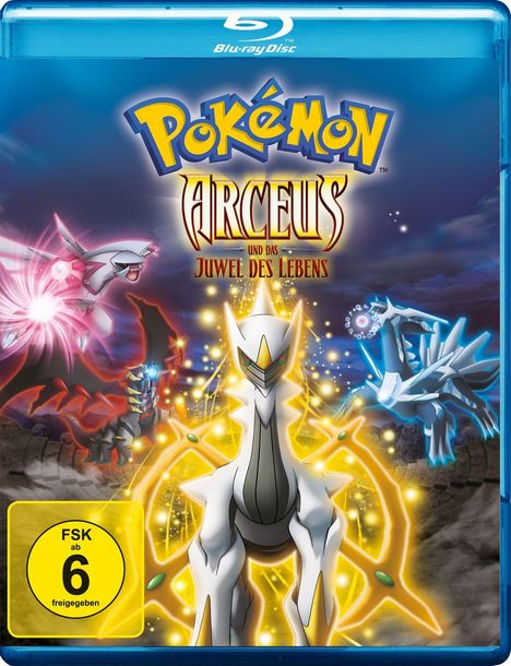 Pokémon 12: Arceus und das Juwel des Lebens (Blu-ray), Blu-ray Disc