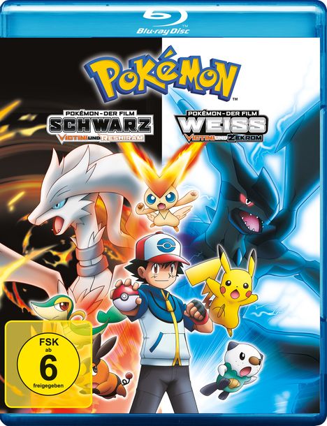 Pokémon 14: Schwarz - Victini und Reshiram / Weiß - Victini und Zekrom (Blu-ray), Blu-ray Disc