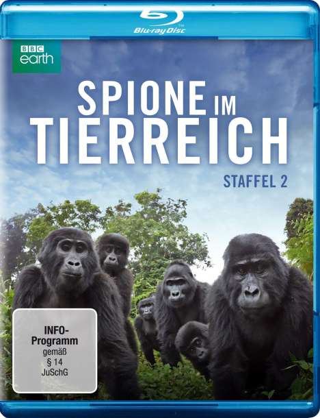 Spione im Tierreich Staffel 2 (Blu-ray), Blu-ray Disc