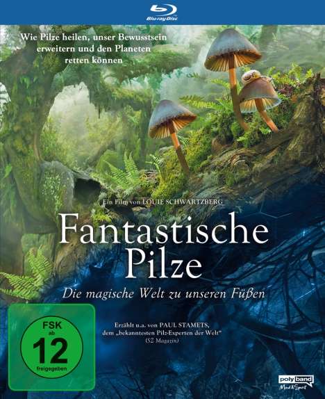 Fantastische Pilze - Die magische Welt zu unseren Füßen (Blu-ray), Blu-ray Disc