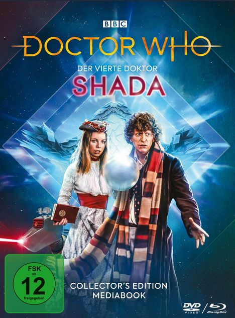 Doctor Who - Der Vierte Doktor: Shada (Blu-ray &amp; DVD im Mediabook), 1 Blu-ray Disc und 4 DVDs