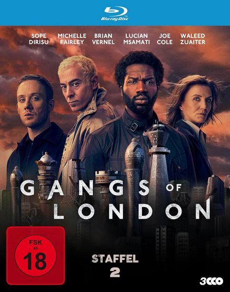 Gangs of London Staffel 2 (Blu-ray), 2 Blu-ray Discs