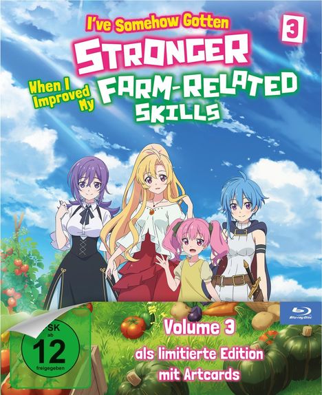 I've Somehow Gotten Stronger When I Improved My Farm-Related Skills Vol. 3 (Blu-ray), Blu-ray Disc