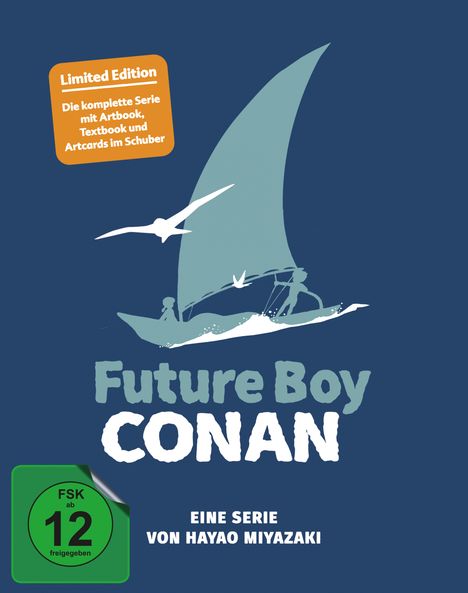 Future Boy Conan (Gesamtbox) (Limited Edition) (Blu-ray), 4 Blu-ray Discs