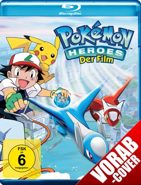 Pokémon Heroes - Der Film (Blu-ray), Blu-ray Disc