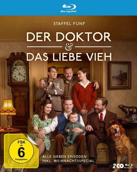 Der Doktor und das liebe Vieh Staffel 5 (2024) (Blu-ray), 2 Blu-ray Discs