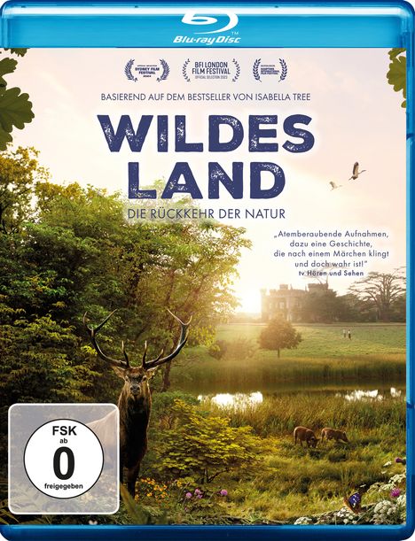 Wildes Land - Die Rückehr der Natur (Blu-ray), Blu-ray Disc