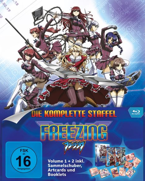 Freezing Staffel 1 (Limited Edition) (mit Sammelschuber) (Blu-ray), 2 Blu-ray Discs