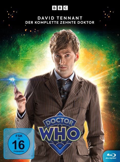 Doctor Who - David Tennant (Der komplette 10. Doktor) (Blu-ray), 19 Blu-ray Discs