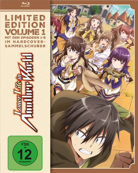LIMITED EDITION VOLUME 1, Episoden 1-6, Loner Life in Another World. FSK 12. Eine Gruppe Jugendlicher in Uniformen.