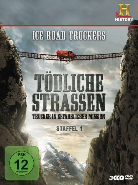 Ice Road Truckers: Tödliche Strassen Staffel 1, 3 DVDs