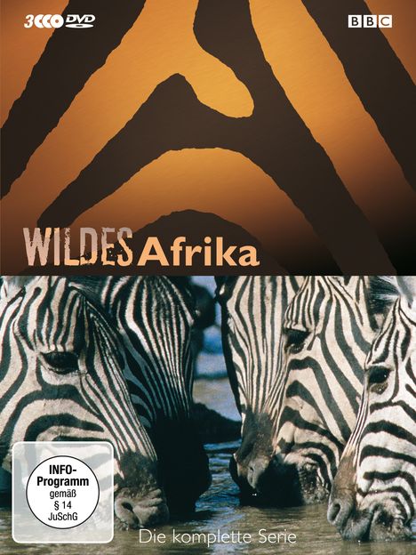 Wildes Afrika, 3 DVDs