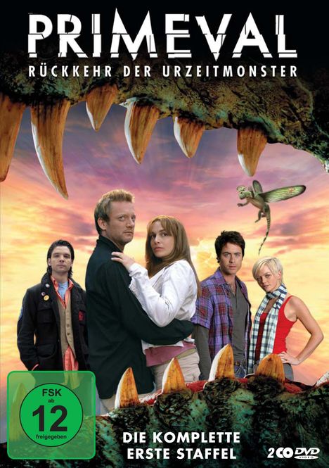 Primeval - Rückkehr der Urzeitmonster Staffel 1, 2 DVDs