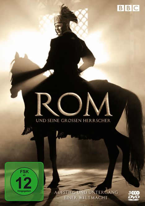 Rom und seine großen Herrscher (Gesamtbox), 3 DVDs