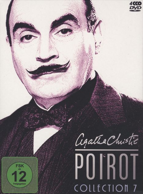 Agatha Christie's Hercule Poirot: Die Collection Vol.7, 4 DVDs