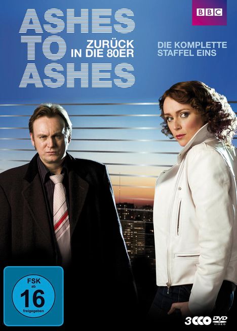 Ashes To Ashes - Zurück in die 80er Staffel 1, 4 DVDs