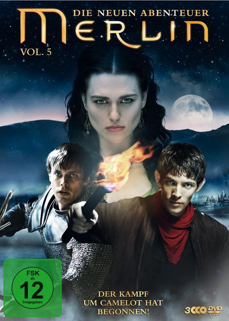 Merlin - Die neuen Abenteuer Vol. 5, 3 DVDs