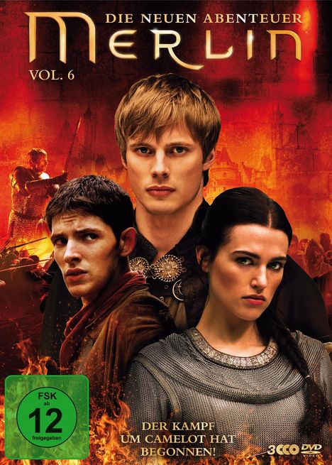 Merlin - Die neuen Abenteuer Vol. 6, 3 DVDs