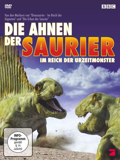 Die Ahnen der Saurier - Im Reich der Urzeitmonster, DVD
