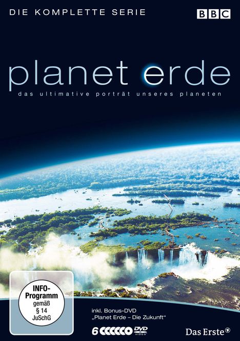 Planet Erde (Komplette Serie - Softbox), 6 DVDs