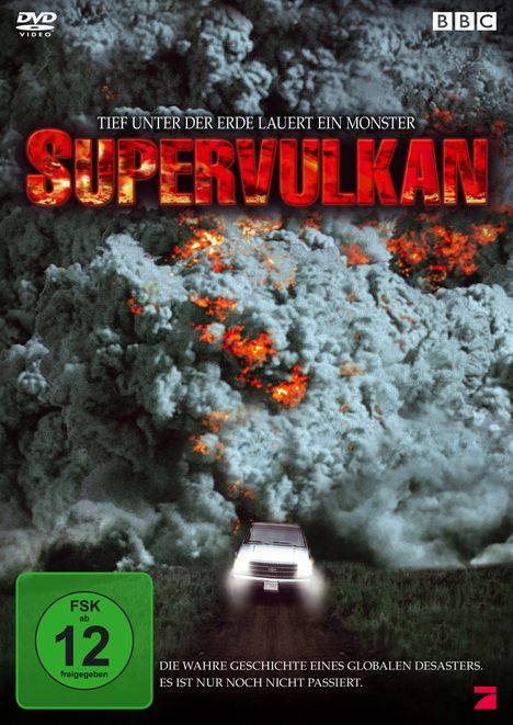 Supervulkan, DVD